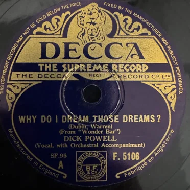 Why Do I Dream Those Dreams? / I'll String Along With You