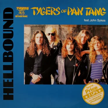 Hellbound by Tygers of Pan Tang - album cover