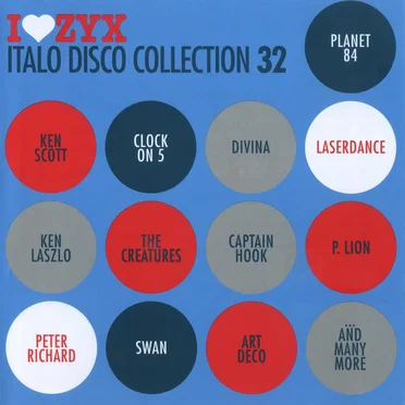I♥ZYX: Italo Disco Collection 32 by Various Artists - album cover