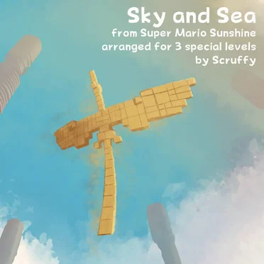 Sky and Sea (Super Mario Sunshine) - arranged for 3 different levels