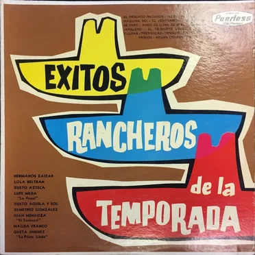 Éxitos rancheros de la temporada by Various Artists - album cover