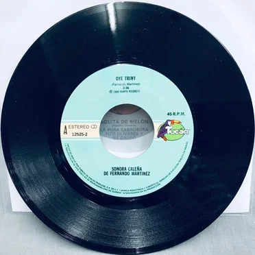 Oye triny / El mechoncito by Sonora Caleña de Fernando Martínez - album cover