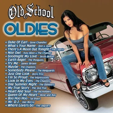 Old School Oldies by Various Artists - album cover