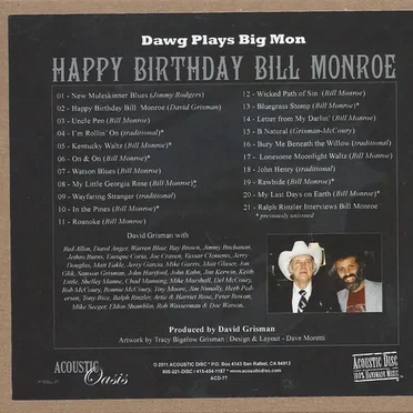 Dawg Plays Bill Monroe