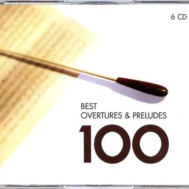 Best Overtures & Preludes 100 by Various Artists - album cover