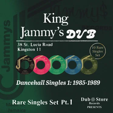 King Jammy's Dancehall Singles 1: 1985-1989 by Various Artists - album cover