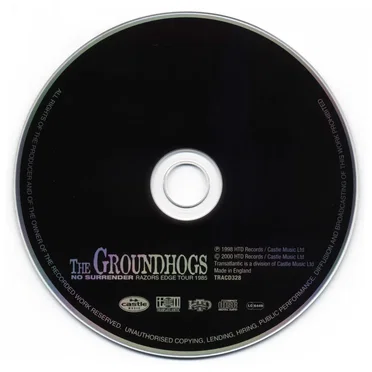 No Surrender: Razors Edge Tour 1985 by The Groundhogs - album cover