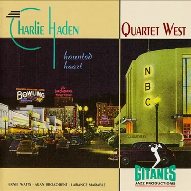 Haunted Heart by Charlie Haden Quartet West - album cover
