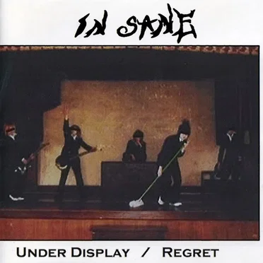 UNDER DISPLAY/REGRET by IN SANE - album cover