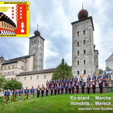 En avant... March! - Vorwaerts... Marsch! by Fanfare de la police cantonale valaisanne - album cover