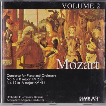 Concerto for Piano and Orchestra no. 6 in B Major KV 238, no. 12 in A Major KV 414