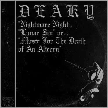 "Nightmare Night", "Lunar Sea" or... "Music For The Death of An Alicorn"