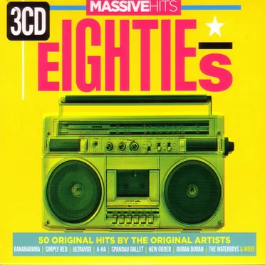 Massive Hits: Eighties by Various Artists - album cover