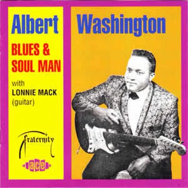 Blues & Soul Man by Albert Washington - album cover