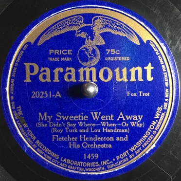 My Sweetie Went Away (She Didn't Say Where-When-Or Why) / Muddy Water Blues