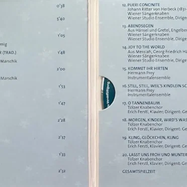 Die schönsten Weihnachtslieder by Various Artists - album cover