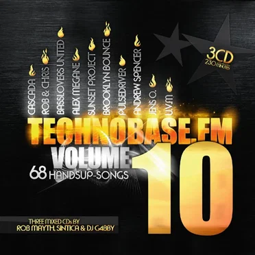 TechnoBase.FM, Volume 10 by Various Artists - album cover
