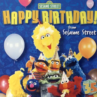 Happy Birthday From Sesame Street by Various Artists - album cover