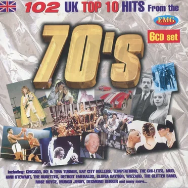 102 UK Top 10 Hits From the 70’s by Various Artists - album cover