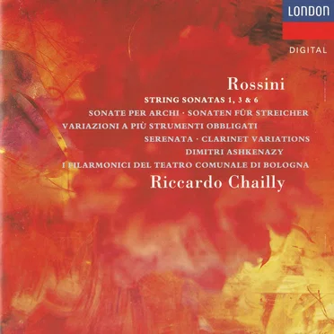 String Sonatas 1, 3, & 6 / Variazioni a più Strumenti Obbligati / Serenata / Clarinet Variations