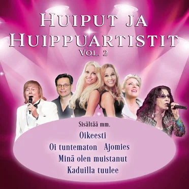 Huiput ja huippuartistit (Vol. 2) by Various Artists - album cover