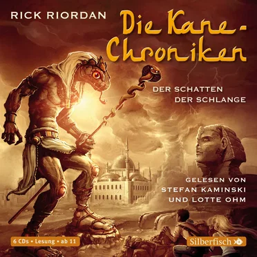 Die Kane‐Chroniken: Der Schatten der Schlange by Rick Riordan - album cover