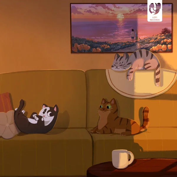 Afternoon with my cats