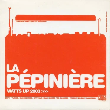 La Pépinière : watts up 2003 by Various Artists - album cover