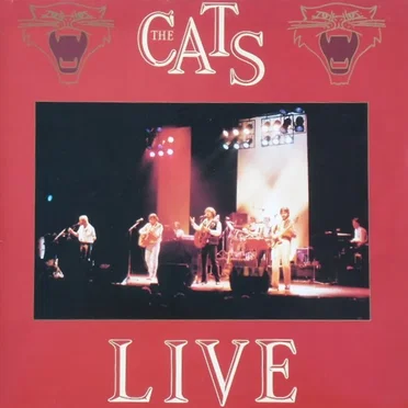 The Cats "Live" by The Cats - album cover