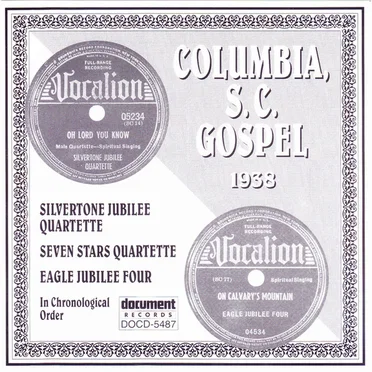 Columbia, S.C. Gospel (1938) by Various Artists - album cover