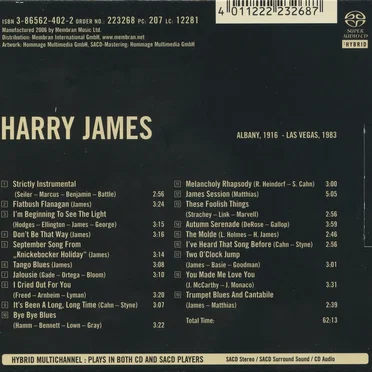 Supreme Jazz: Harry James