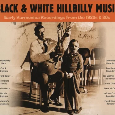 Black & White Hillbilly Music by Various Artists - album cover