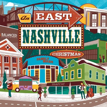An East Nashville Christmas by Various Artists - album cover