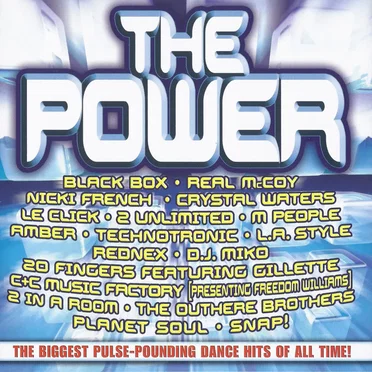 The Power: The Biggest Pulse-Pounding Dance Hits of All Time! by Various Artists - album cover