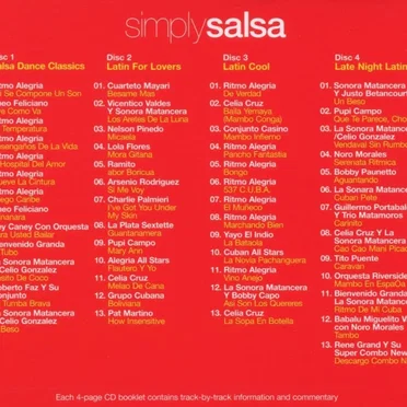 Simply Salsa (Latin Cool) by Various Artists - album cover
