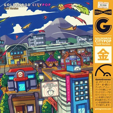 Goldenrod Citypop: Gold Version by GameGrooves - album cover