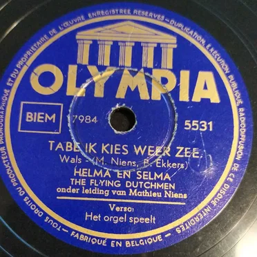 Tabe ik kies weer zee / Het orgel speelt