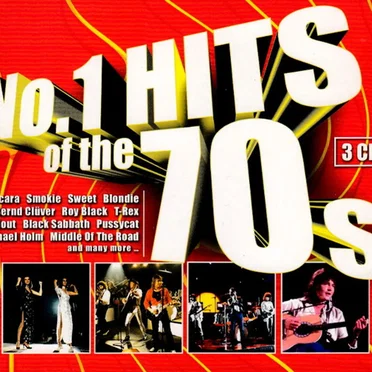 No. 1 Hits of the 70s by Various Artists - album cover