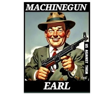 Us Against Them by Machinegun Earl - album cover