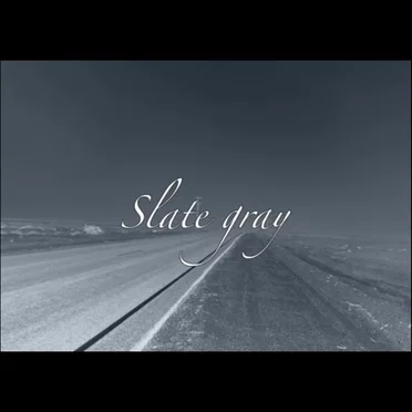 Slate gray