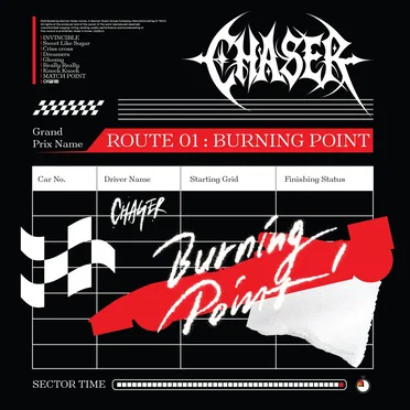 ROUTE 01 : BURNING POINT by CHASER - album cover