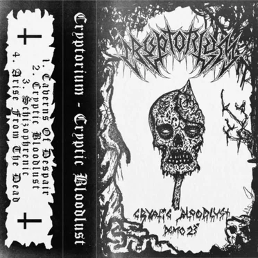 Cryptic Bloodlust by Cryptorium - album cover