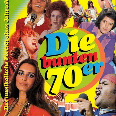 Die bunten 70er by Various Artists - album cover