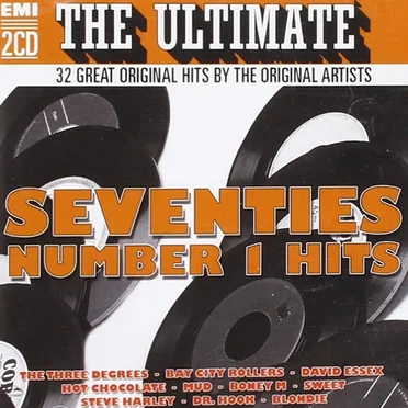 The Ultimate Seventies Number 1 Hits by Various Artists - album cover