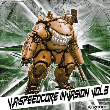Speedcore Invasion Vol. 3 by Various Artists - album cover