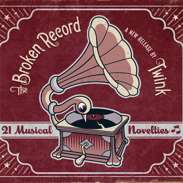 The Broken Record by Twink - album cover