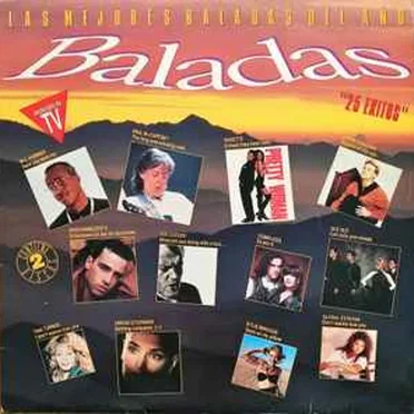 Las mejores baladas del año: 25 Exitos by Various Artists - album cover