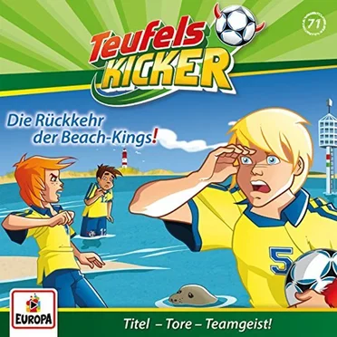 Teufelskicker - 71: Die Rückkehr der Beach Kings! by Frauke Nahrgang - album cover