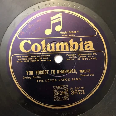 You Forgot to Remember / Charleston Baby O'Mine