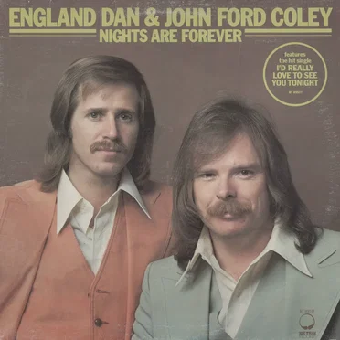 Nights Are Forever by England Dan & John Ford Coley - album cover